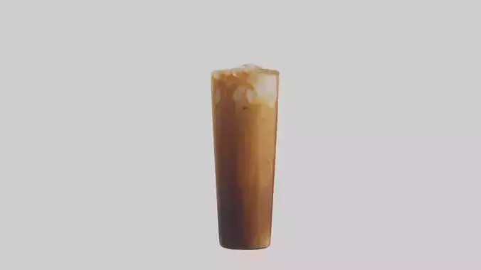 Caramel iced coffee model
