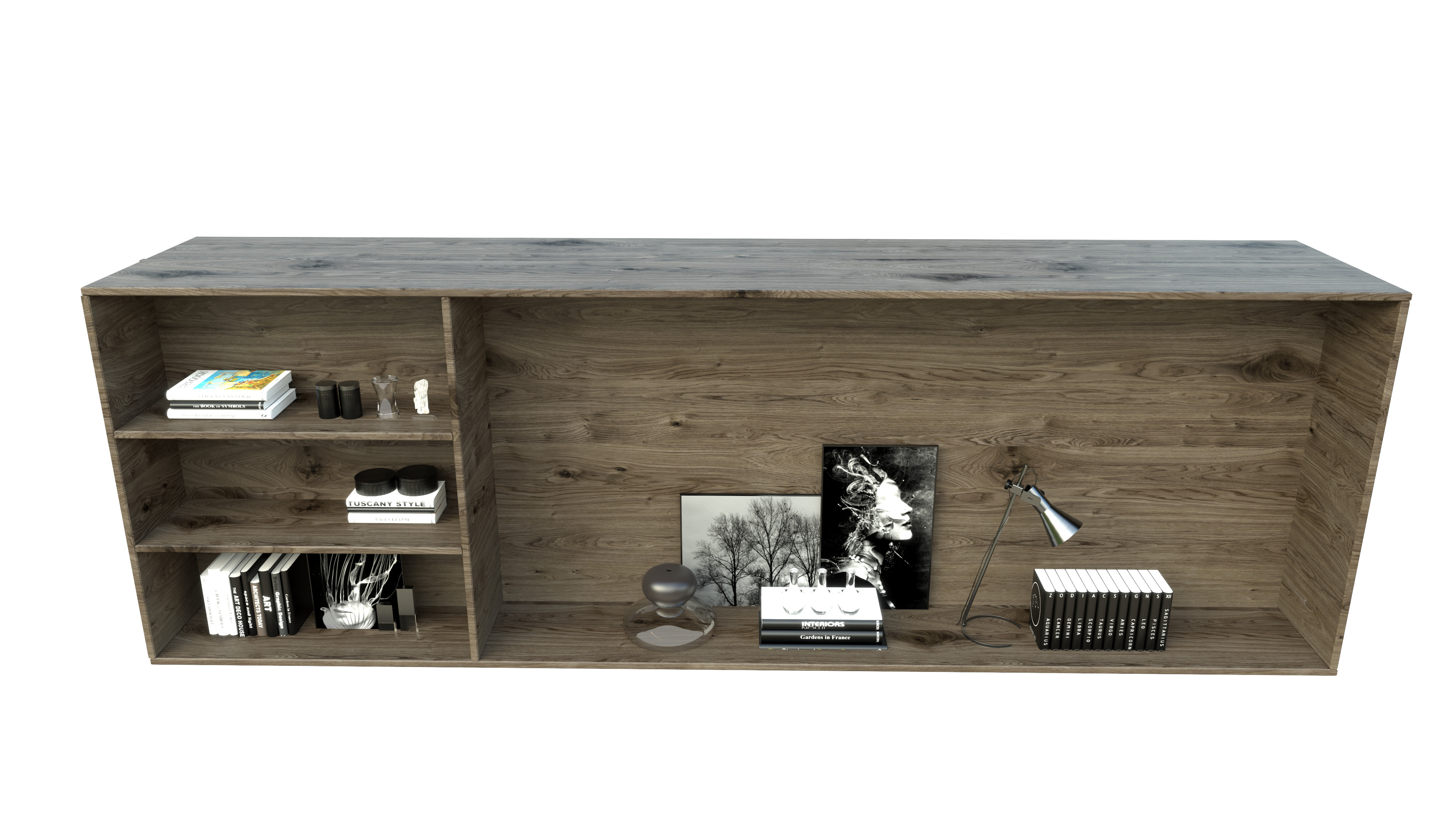 MODERN LIVING SET 3D MODEL 3D model_6