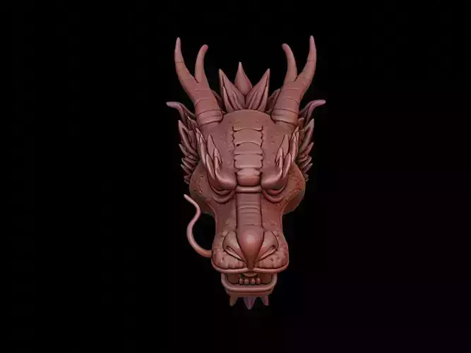 Dragon Mask 3d Printing