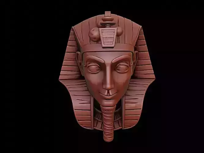 Egyptian Pharaoh Mask 3d Printing
