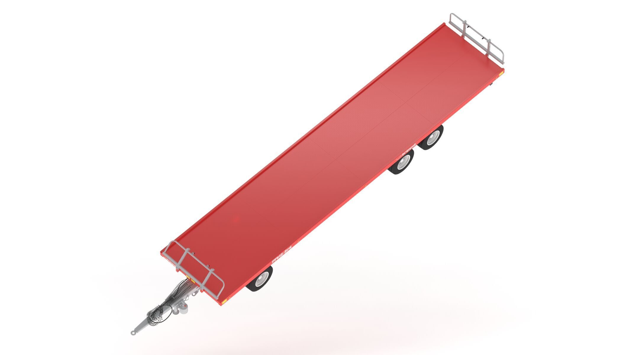 Brimont PBB12D Tray Trailer 3D model_8