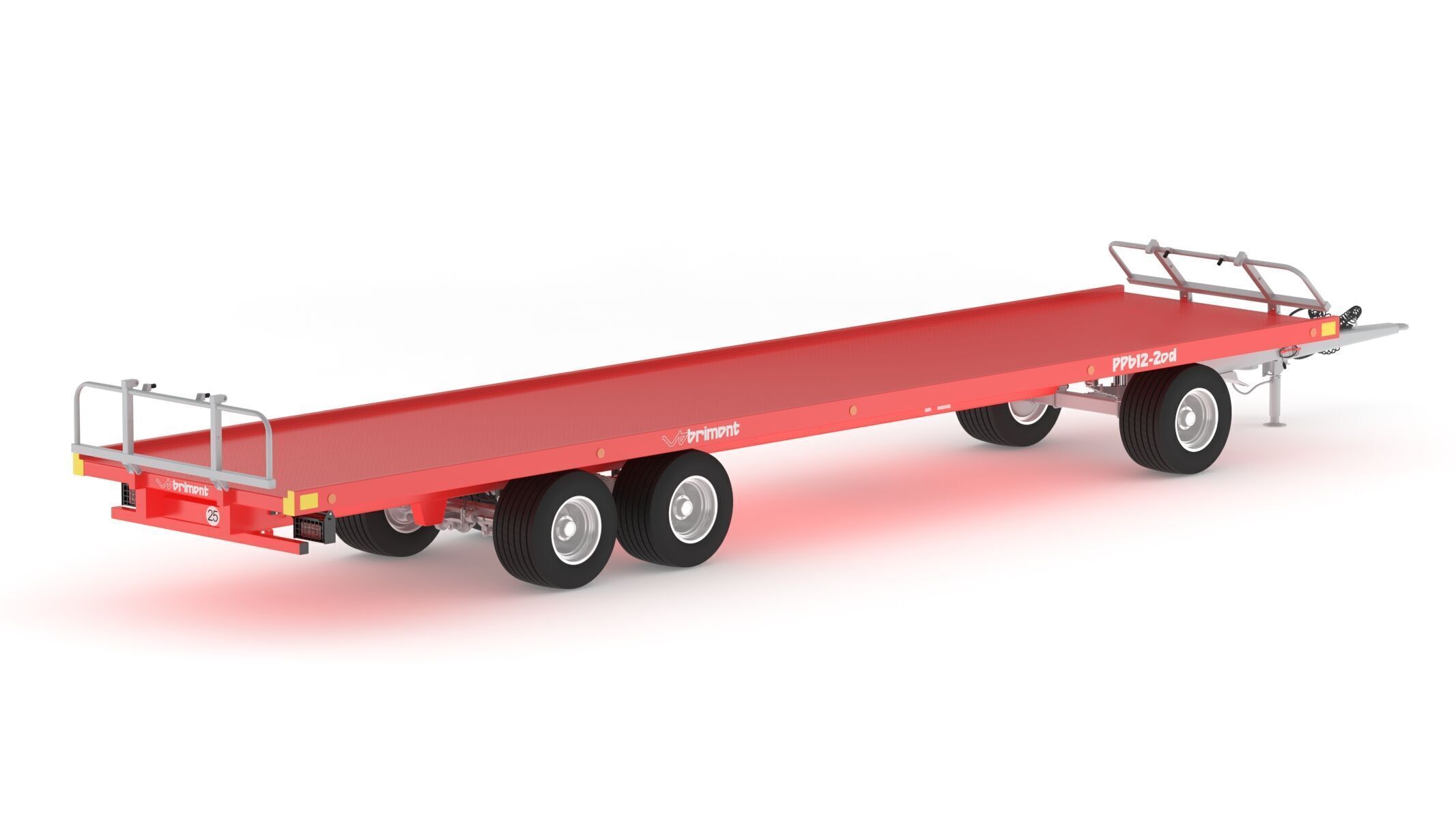 Brimont PBB12D Tray Trailer 3D model_4
