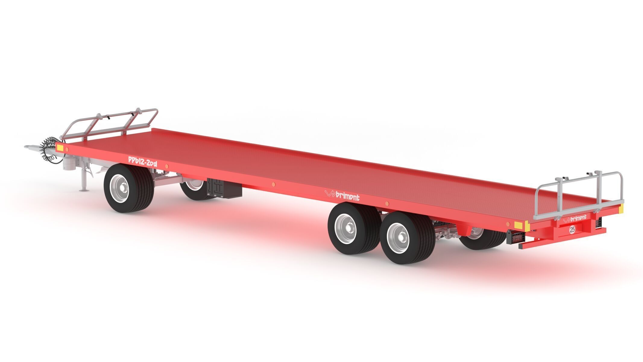 Brimont PBB12D Tray Trailer 3D model_6