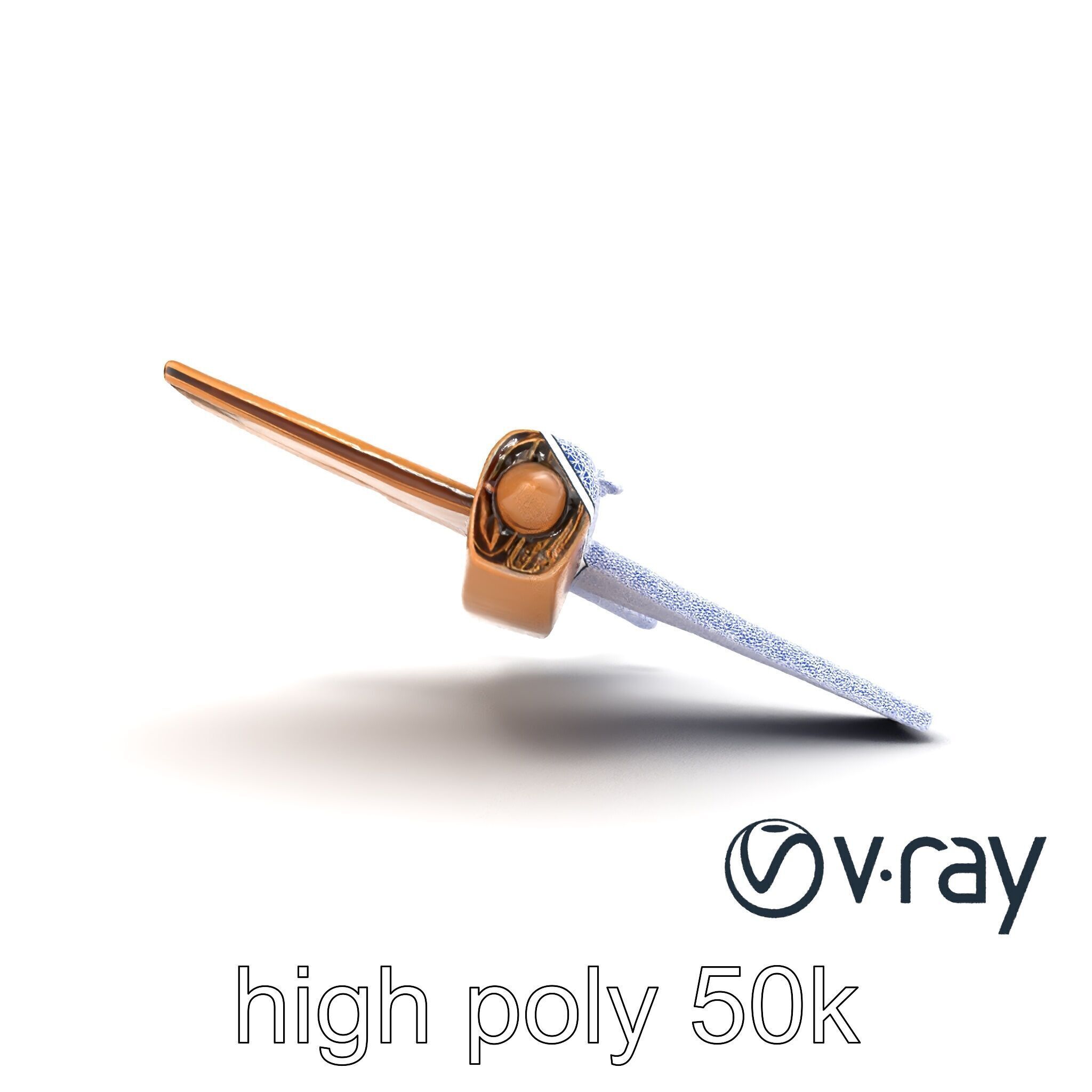 Cardboard Airplane Sculpture model pack Low-poly 3D model_26