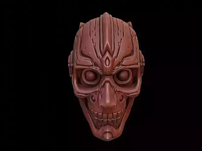 Energy Warrior Mask 3d Printing
