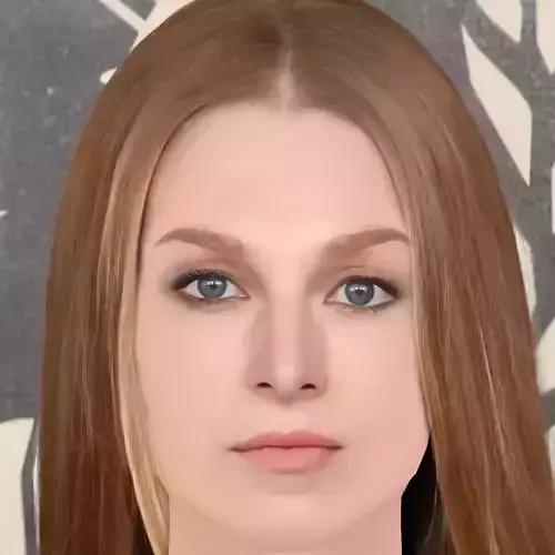 Hunter Schafer Head - No Hair - Low poly head for game