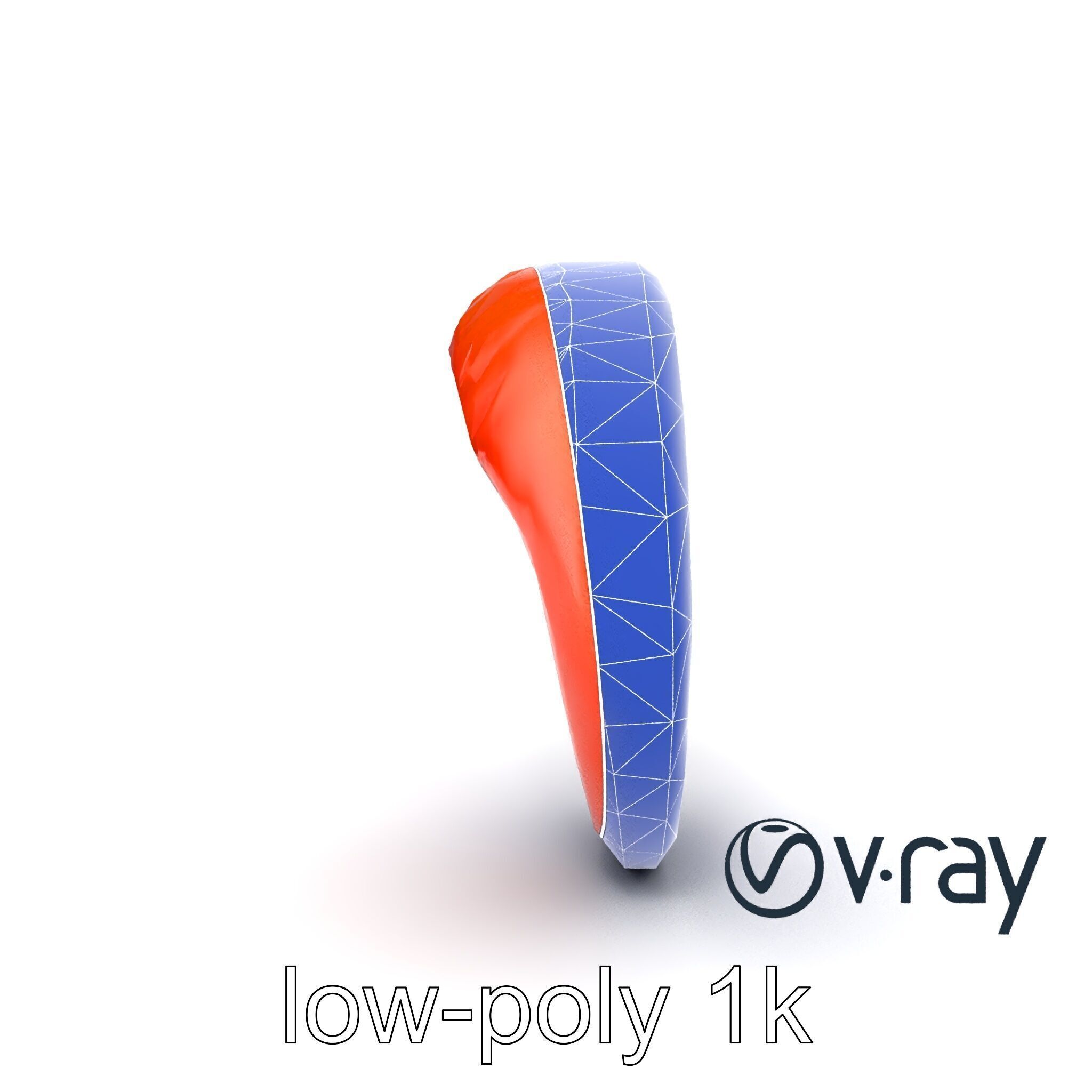 Fiery Salamander Volcanic Creature model pack Low-poly 3D model_16