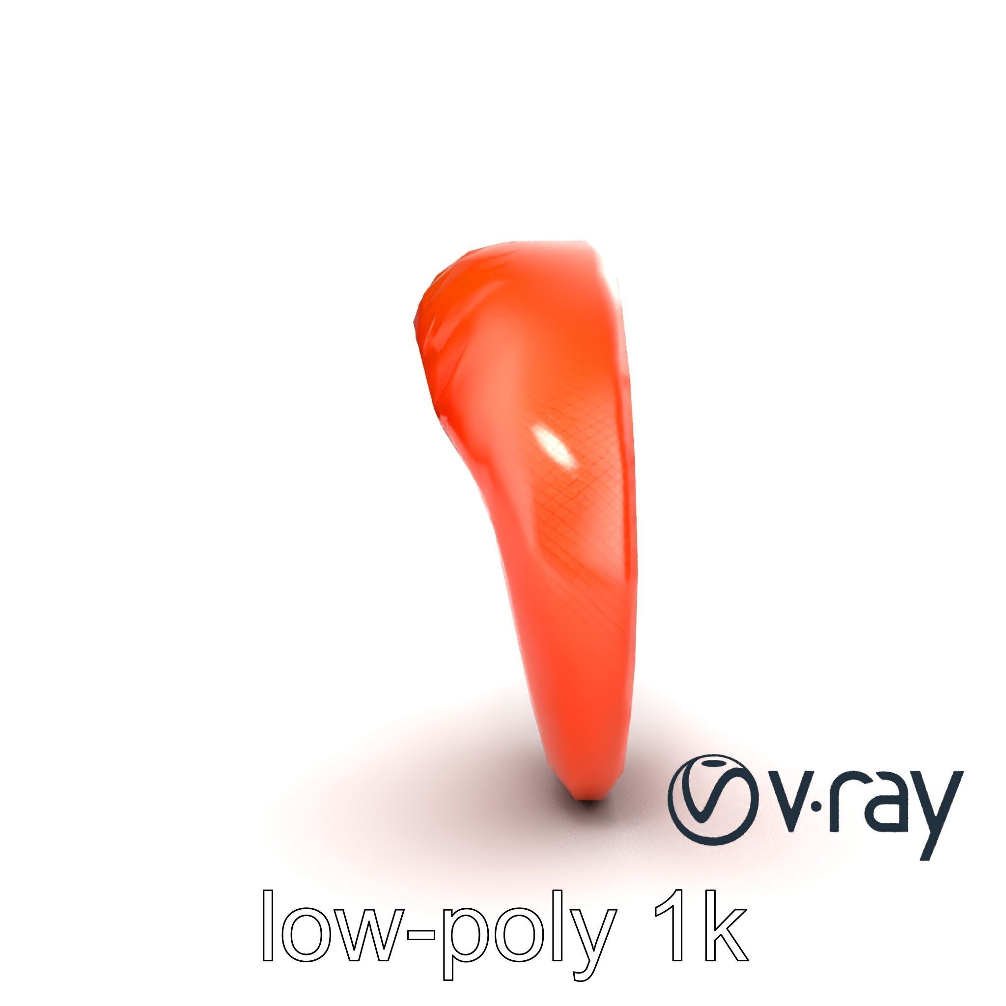 Fiery Salamander Volcanic Creature model pack Low-poly 3D model_24