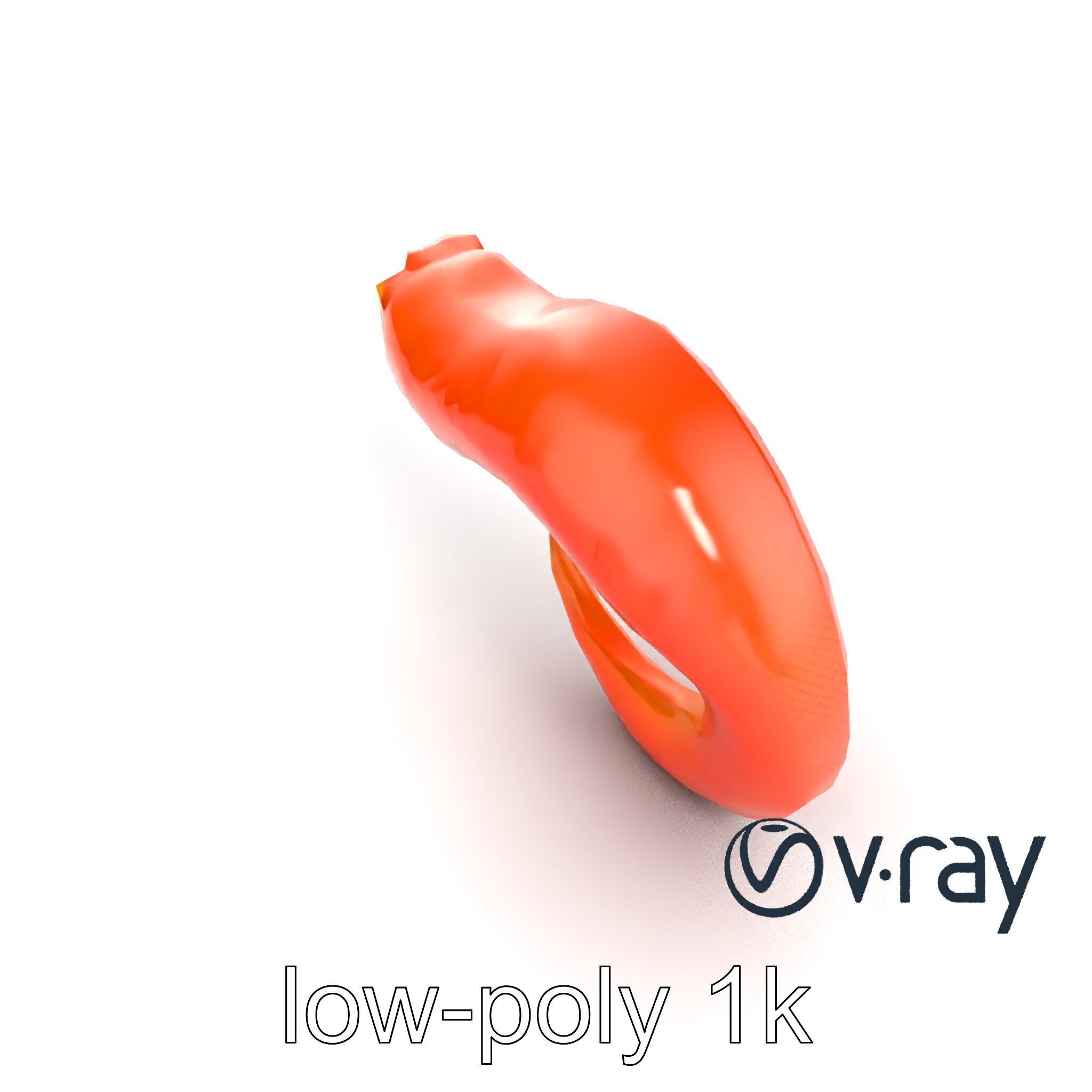 Fiery Salamander Volcanic Creature model pack Low-poly 3D model_21