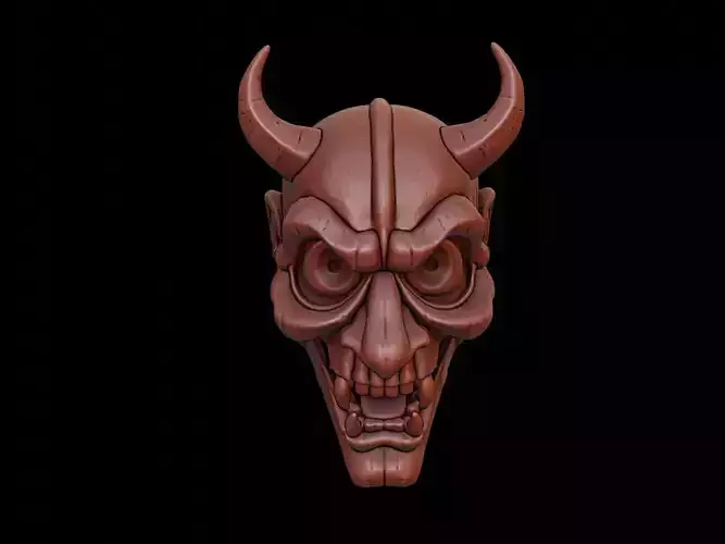 Forgotten King Mask 3d Printing