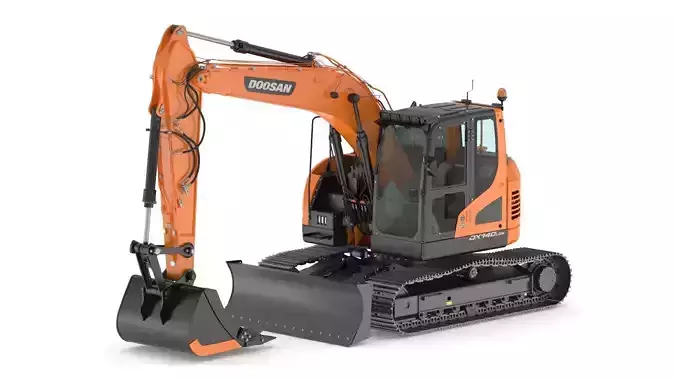 Doosan DX140LCR-5 excavator