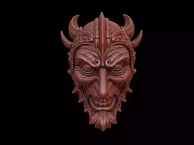 Forgotten King Mask 3d Printing