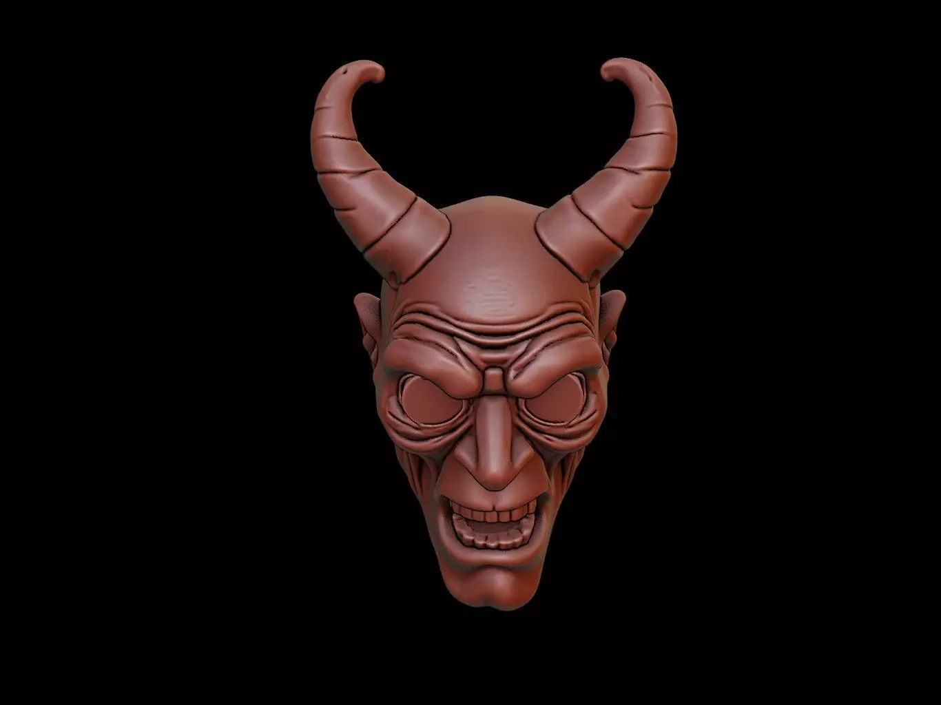 Forgotten King Mask 3d Printing 3D print model_0