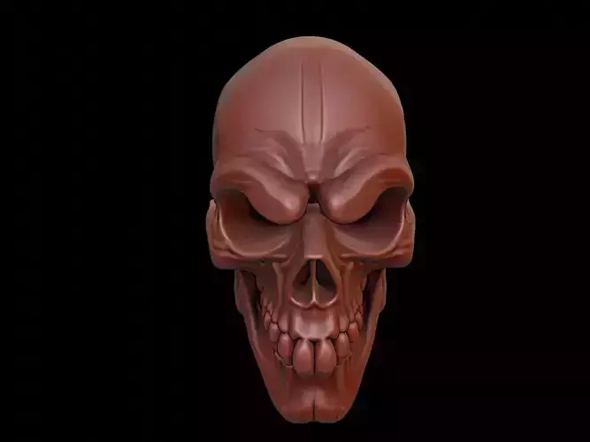 Frozen Skull Mask 3d Printing