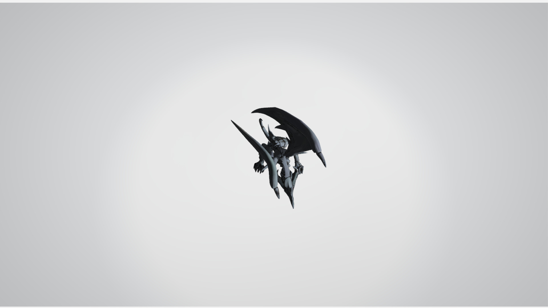 Yugioh Red-Eyes Black Dragon 3D print model_2