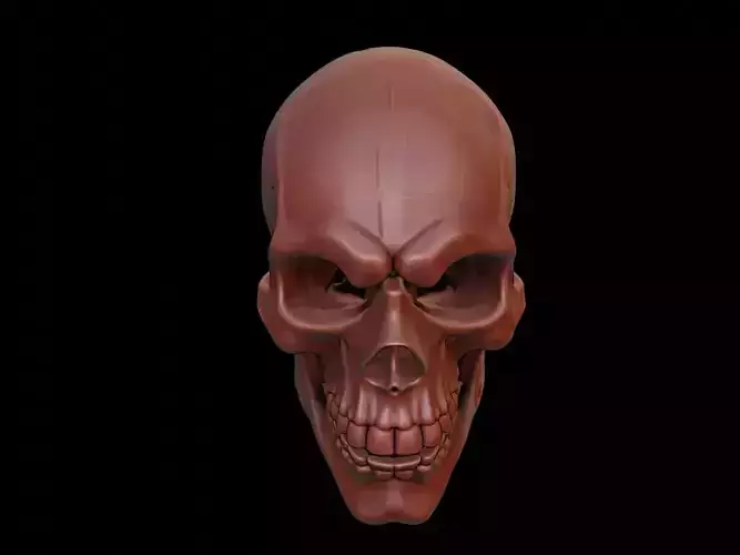 Frozen Skull Mask 3d Printing