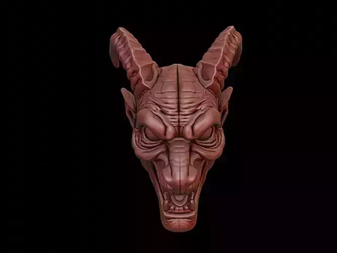 Gargoyle Mask 3d Printing