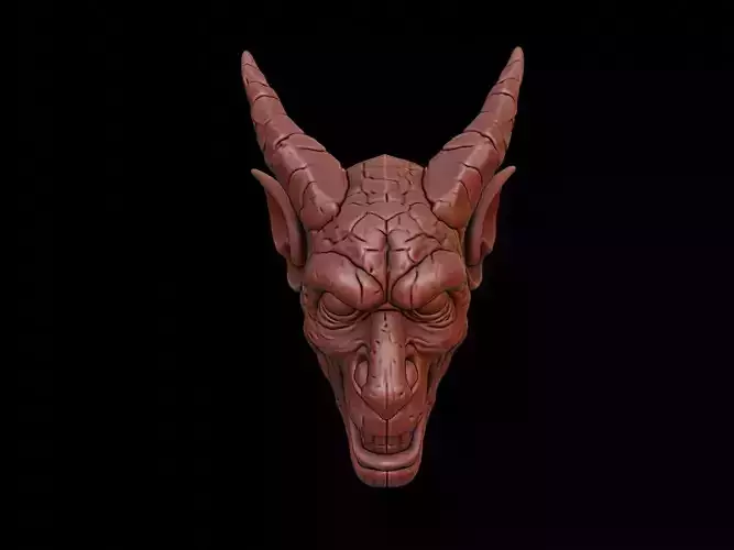 Gargoyle Mask 3d Printing