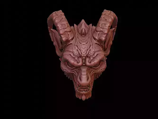 Gargoyle Mask 3d Printing