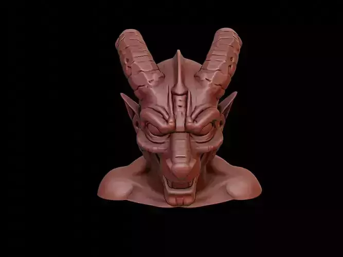 Gargoyle Warrior Mask 3d Printing