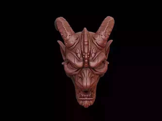 Gargoyle Warrior Mask 3d Printing