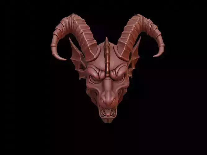 Gargoyle Warrior Mask 3d Printing