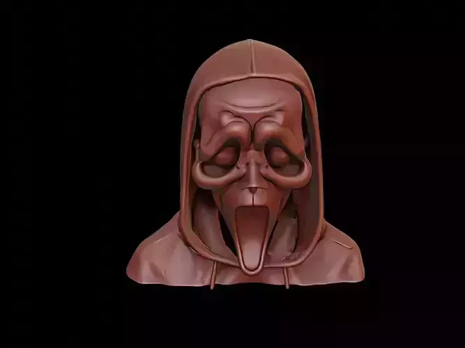 Ghost Mask 3d Printing