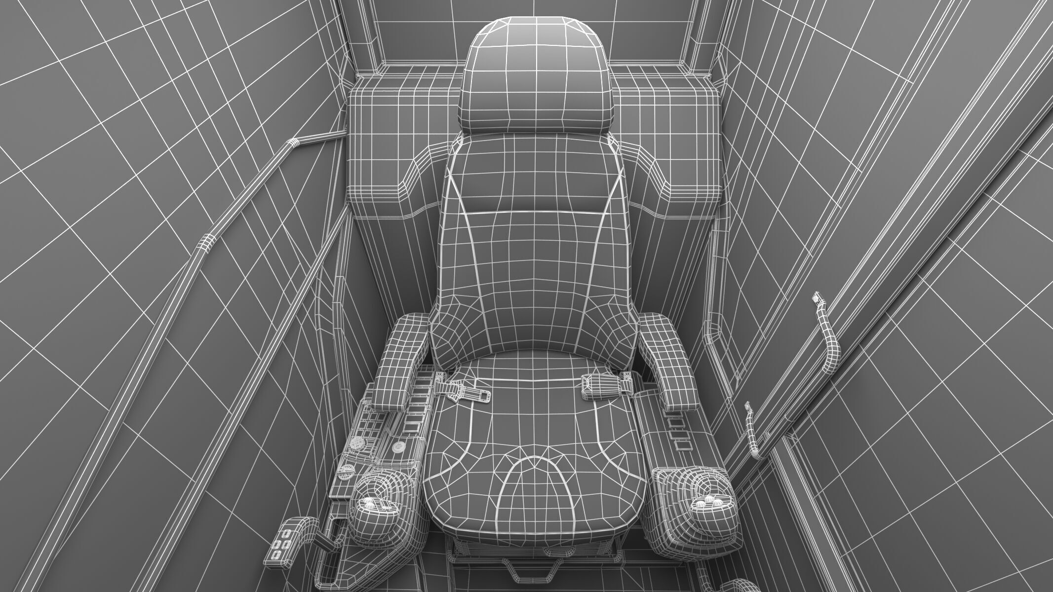 John Deere 75 P-Tier Mid-Size Excavator 3D model_42