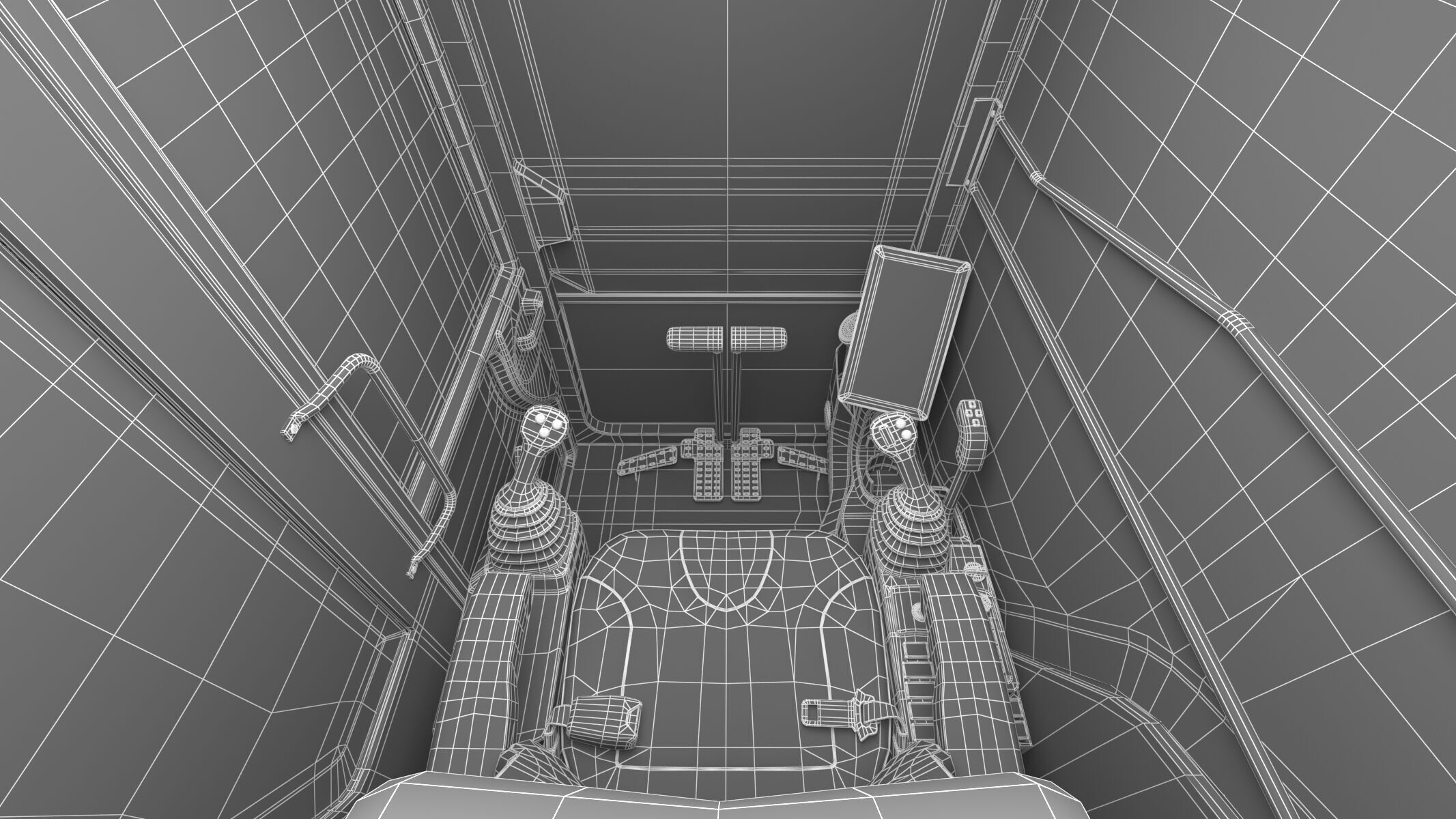 John Deere 75 P-Tier Mid-Size Excavator 3D model_43