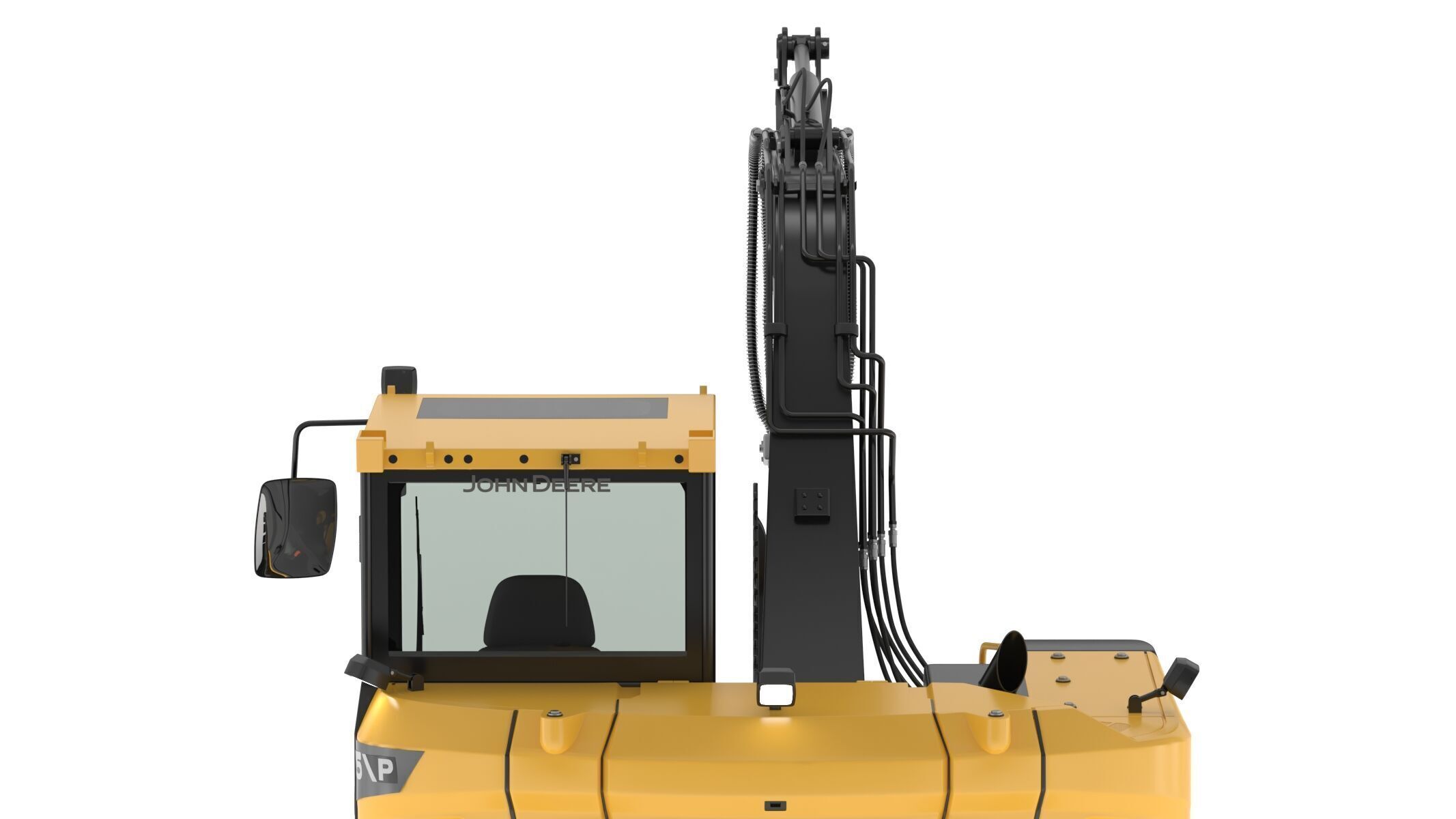 John Deere 75 P-Tier Mid-Size Excavator 3D model_15