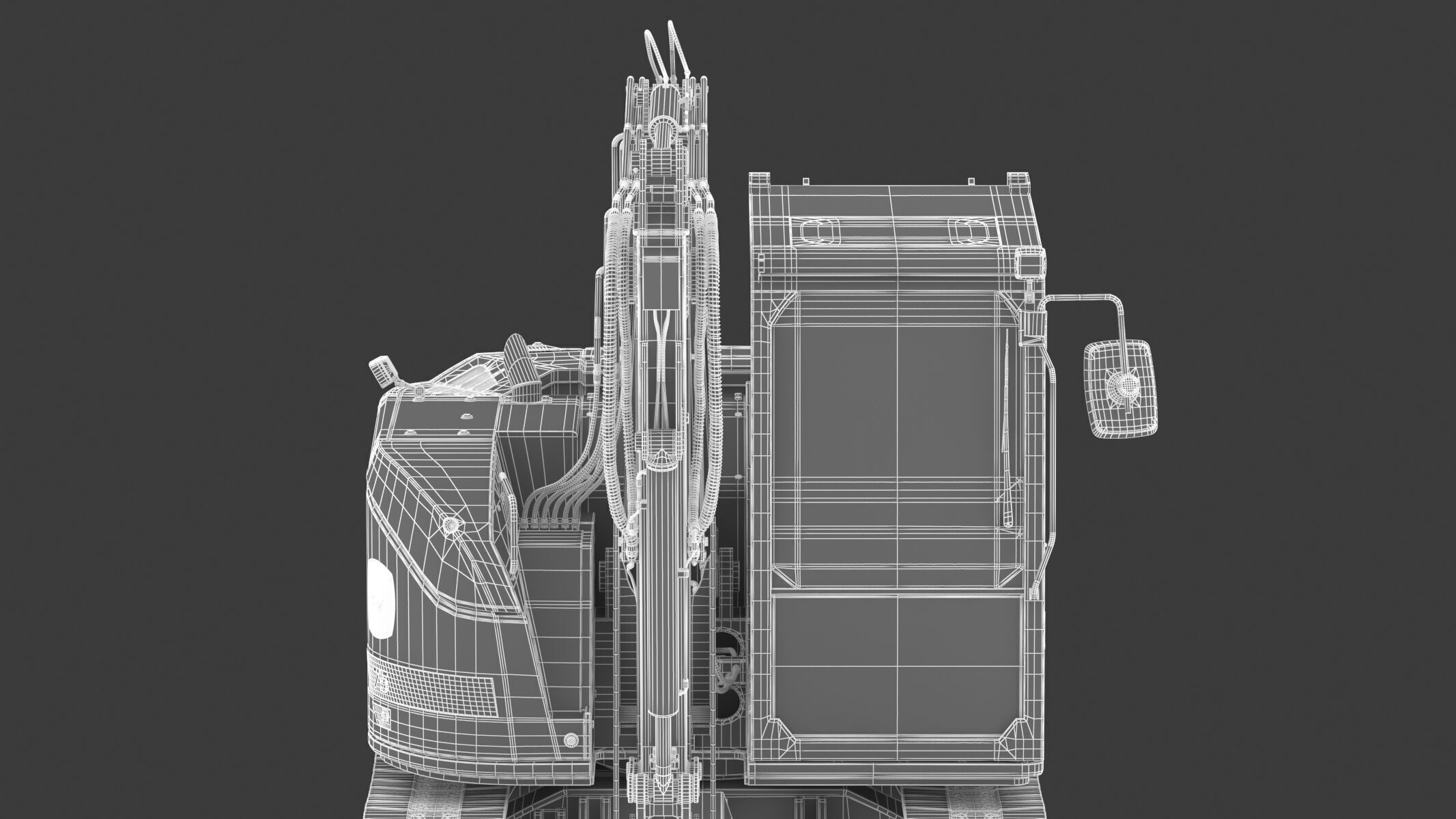 John Deere 75 P-Tier Mid-Size Excavator 3D model_33