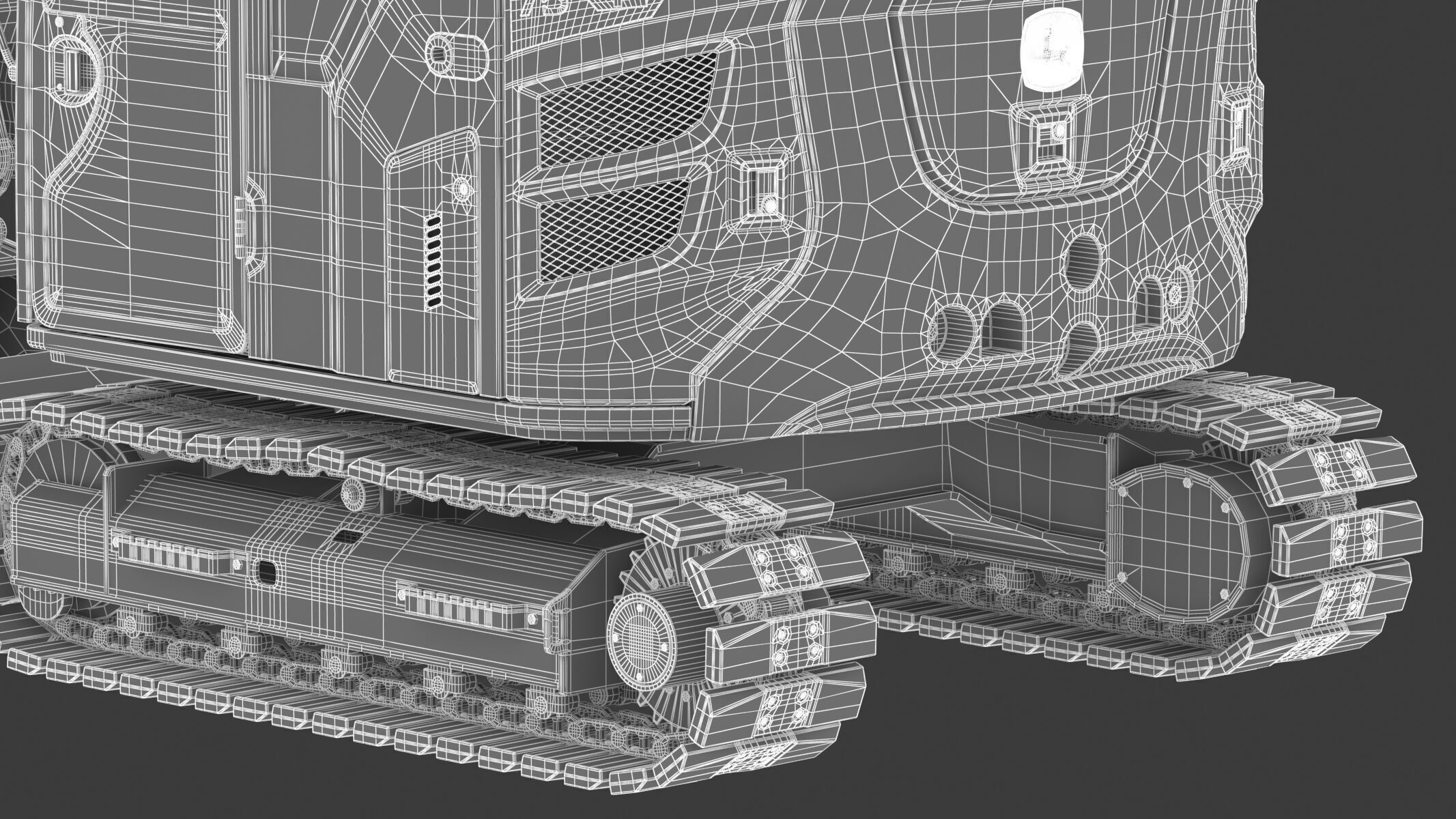 John Deere 75 P-Tier Mid-Size Excavator 3D model_38