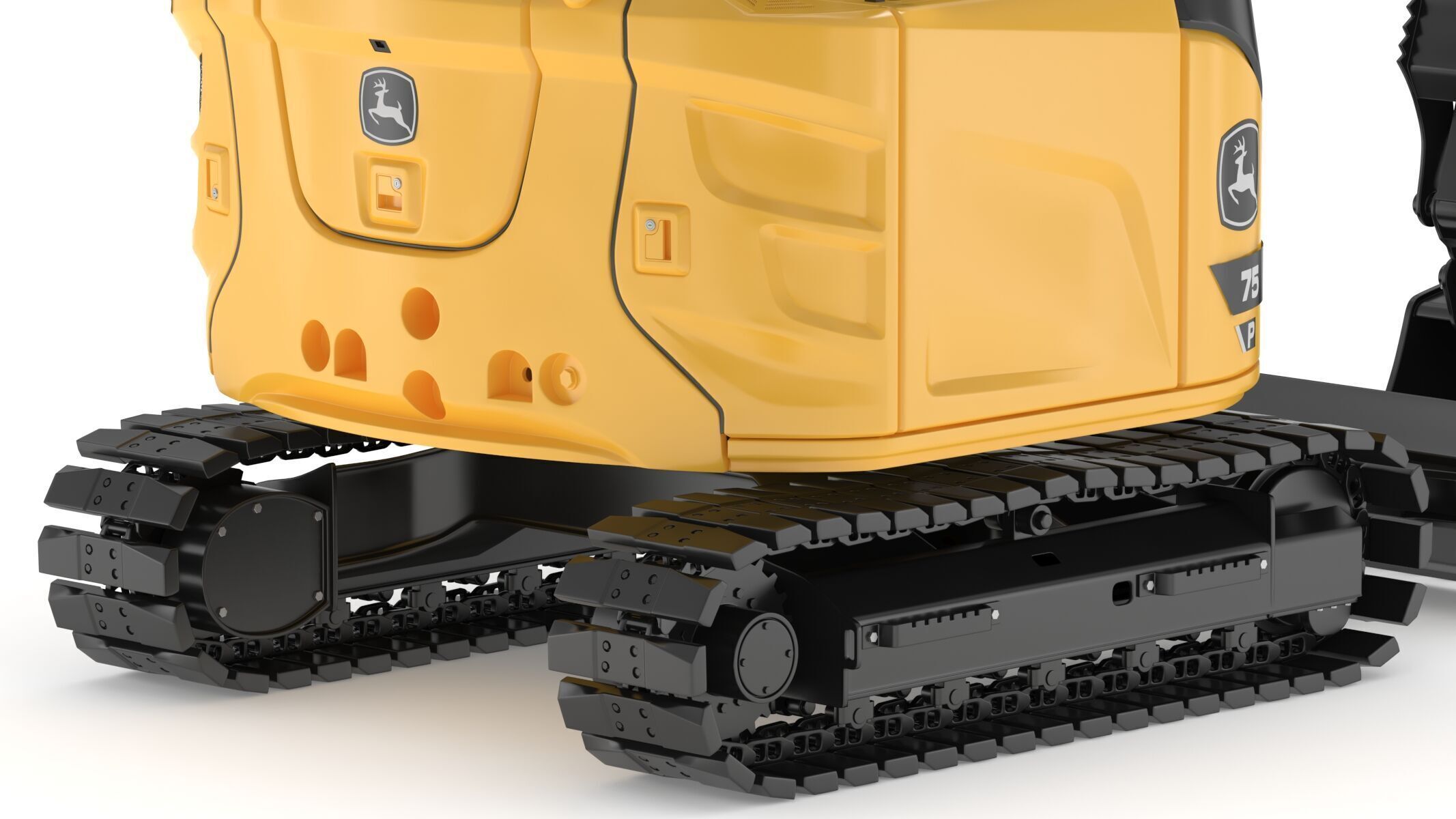 John Deere 75 P-Tier Mid-Size Excavator 3D model_14