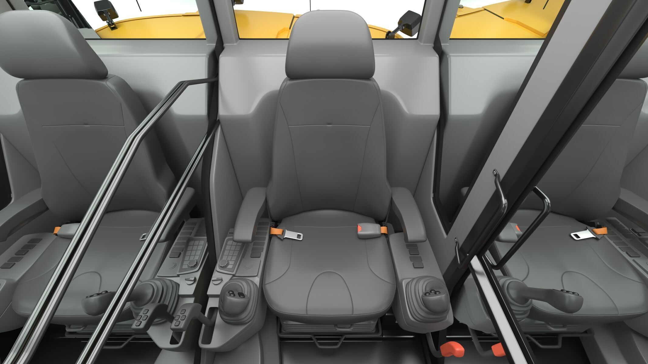 John Deere 75 P-Tier Mid-Size Excavator 3D model_20