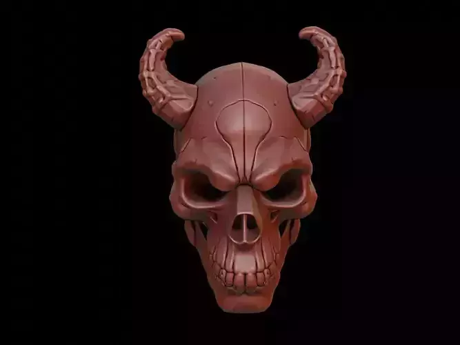 Golem Mask 3d Printing