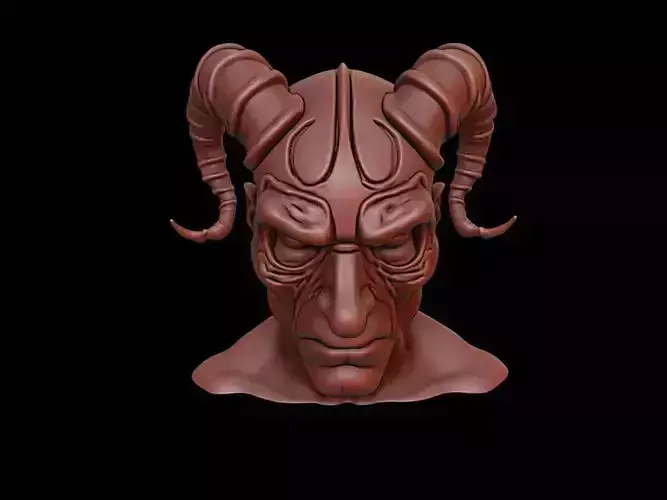Golem Mask 3d Printing