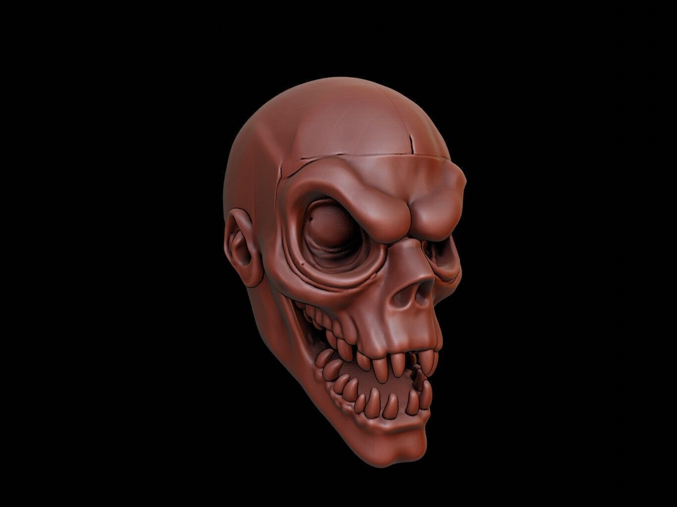 Haunted Mask 3d Printing 3D print model_1