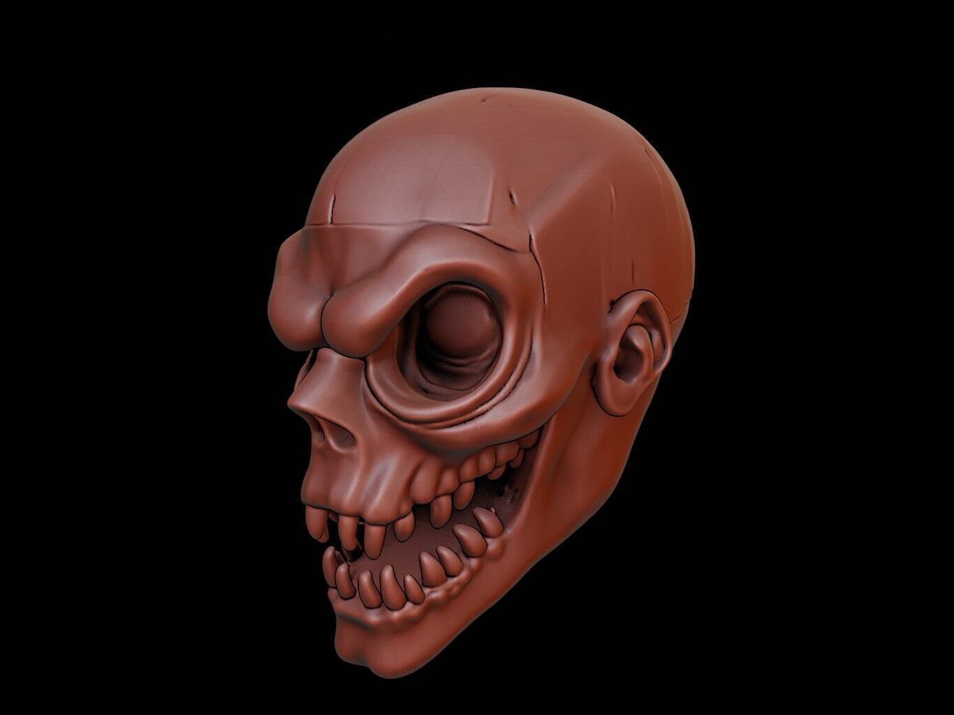 Haunted Mask 3d Printing 3D print model_2
