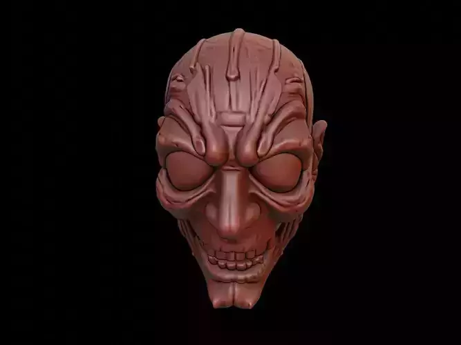 Haunted Mask 3d Printing