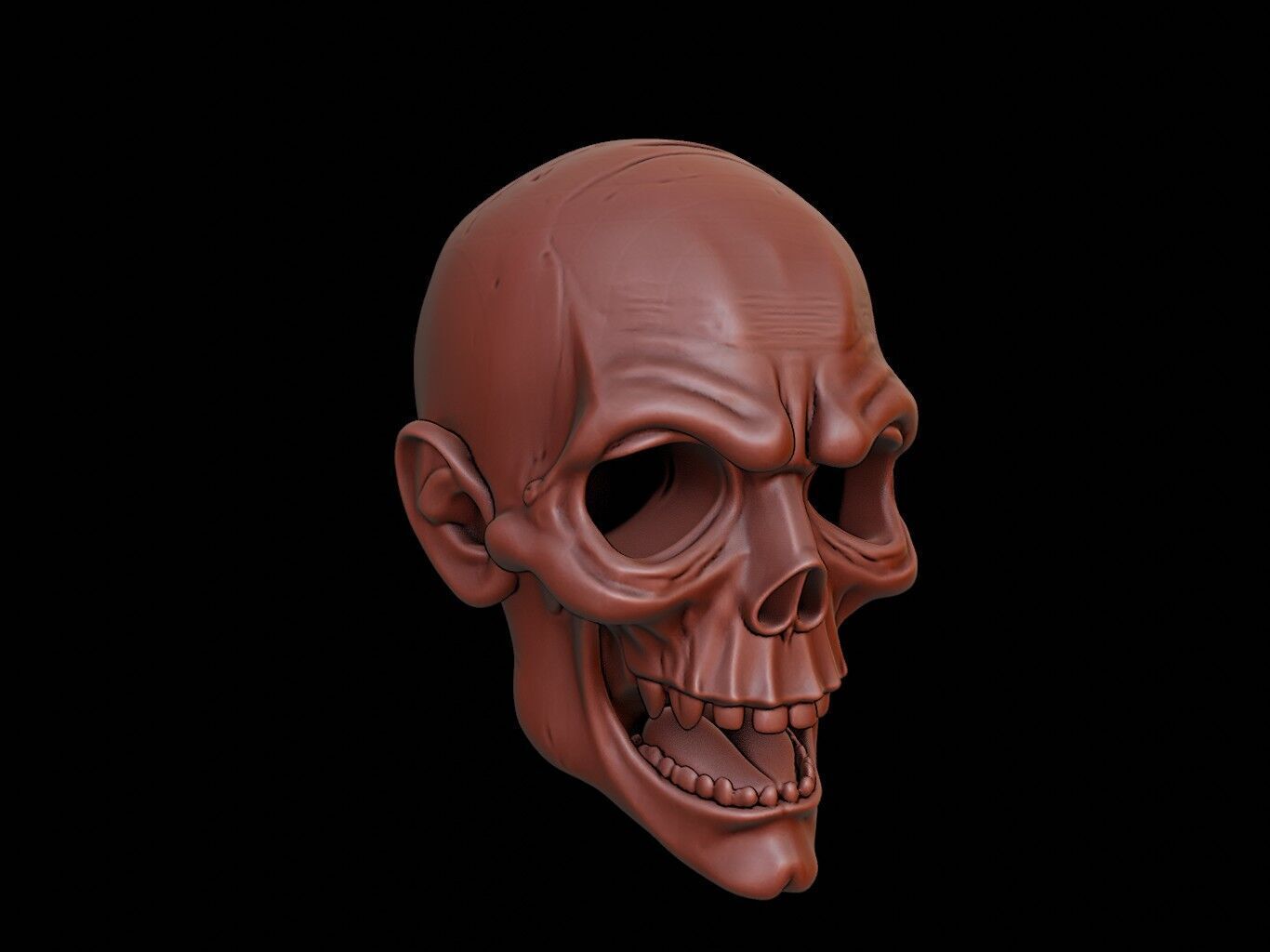 Haunted Mask 3d Printing 3D print model_1