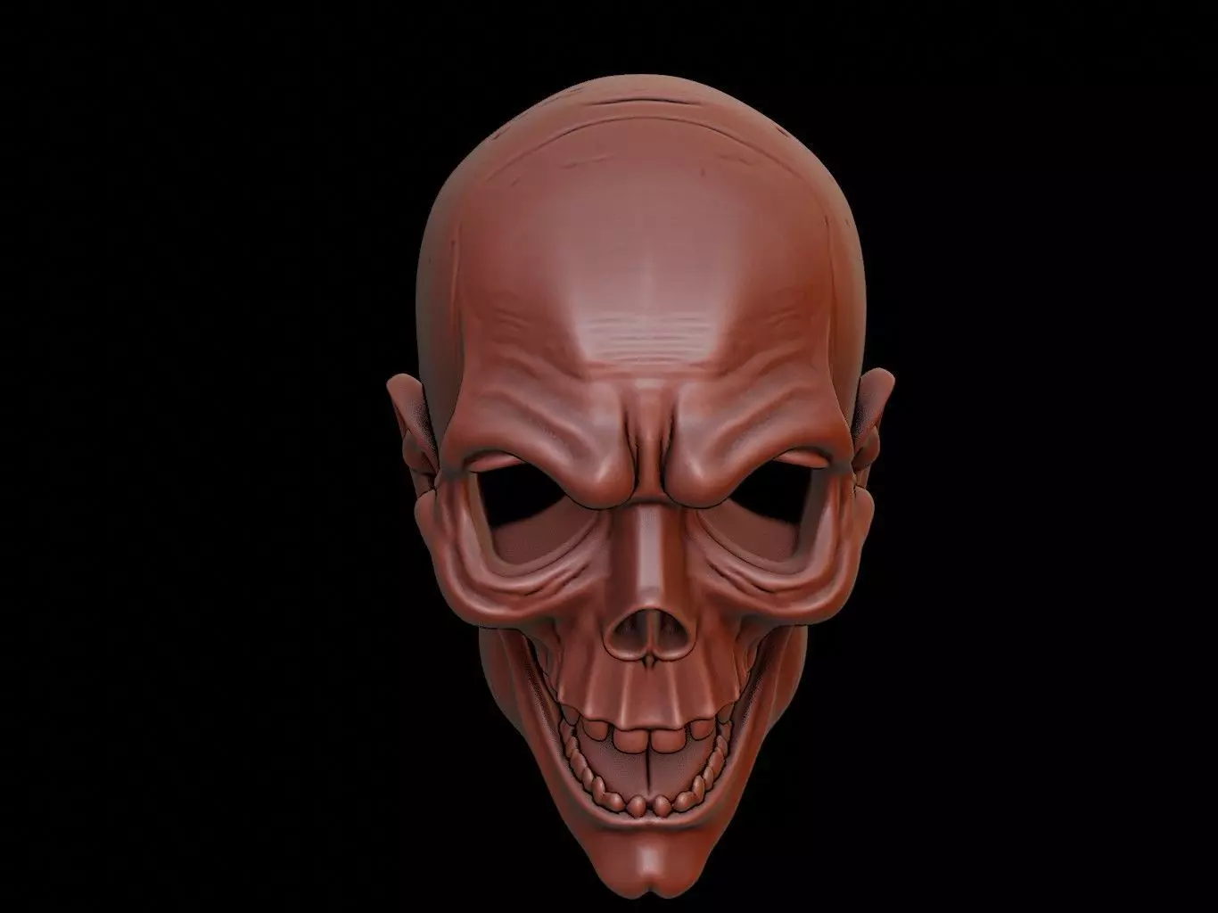 Haunted Mask 3d Printing 3D print model_0