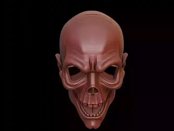 Haunted Mask 3d Printing