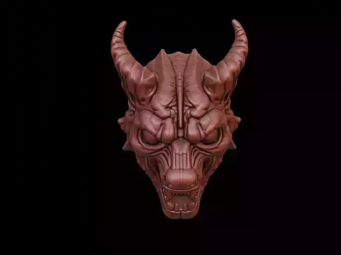 Hellhound Mask 3d Printing