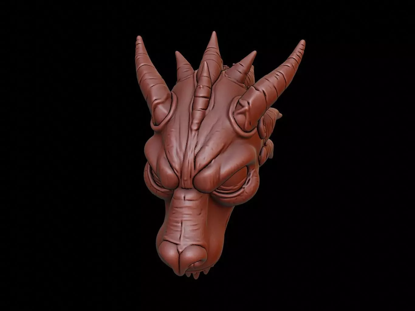 Hybrid Beast Mask 3d Printing 3D print model_0