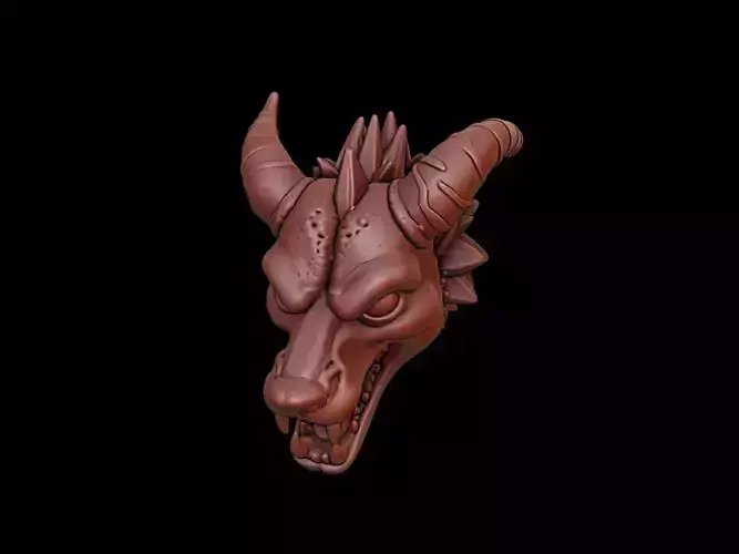 Hybrid Beast Mask 3d Printing