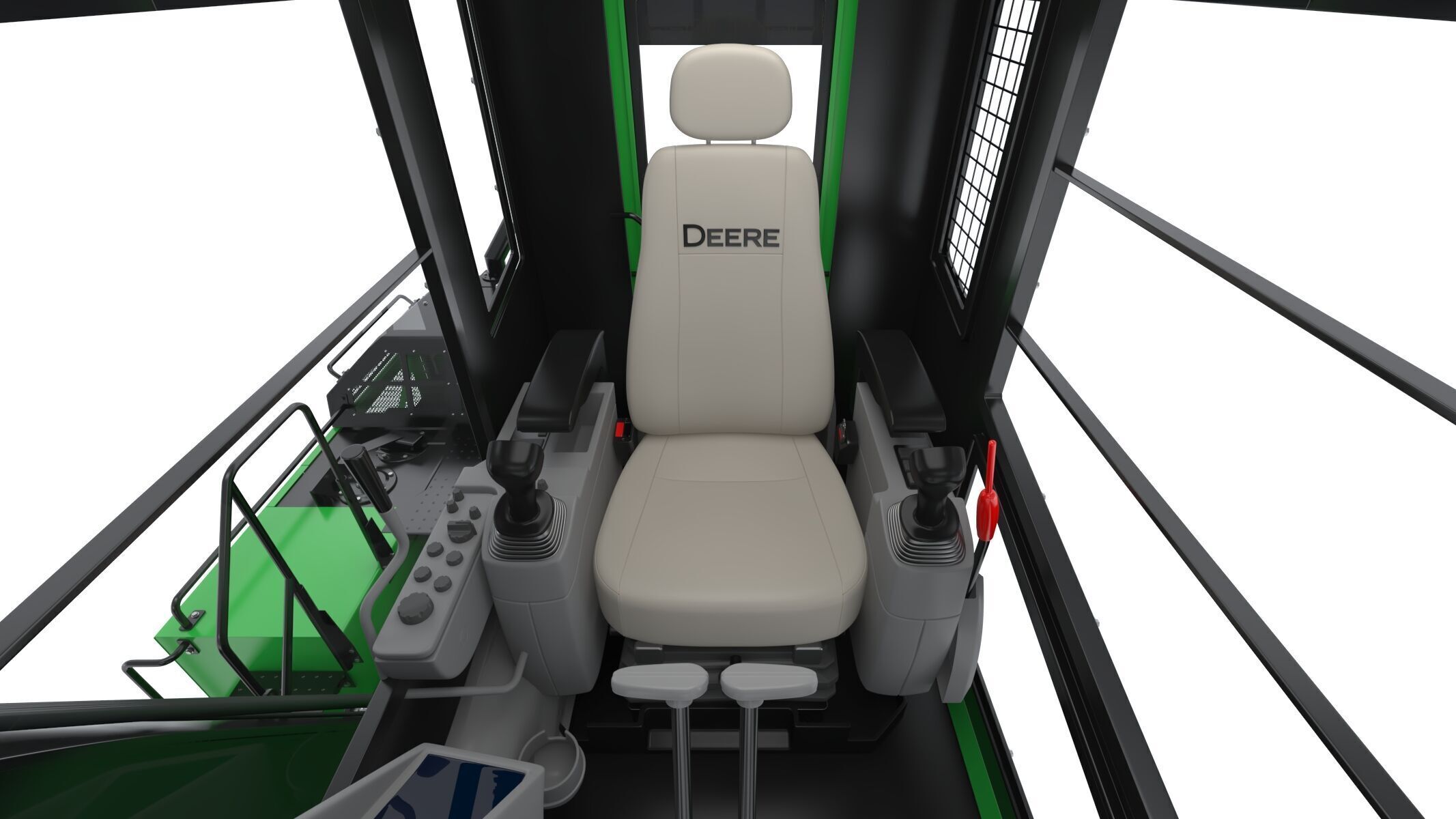 John Deere 2156G Log Loader 2021 3D model_20