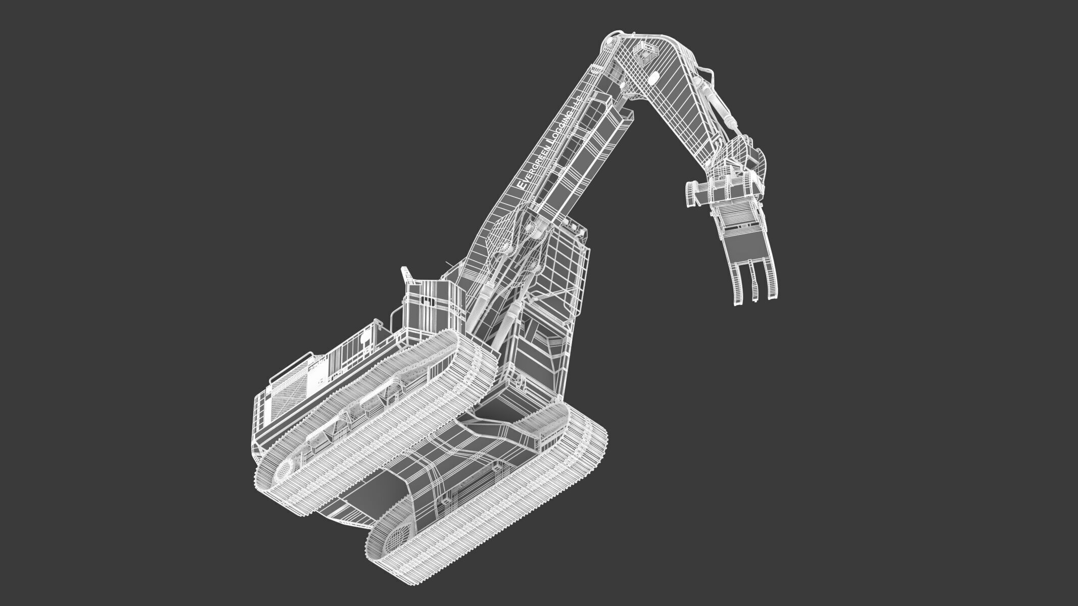 John Deere 2156G Log Loader 2021 3D model_31