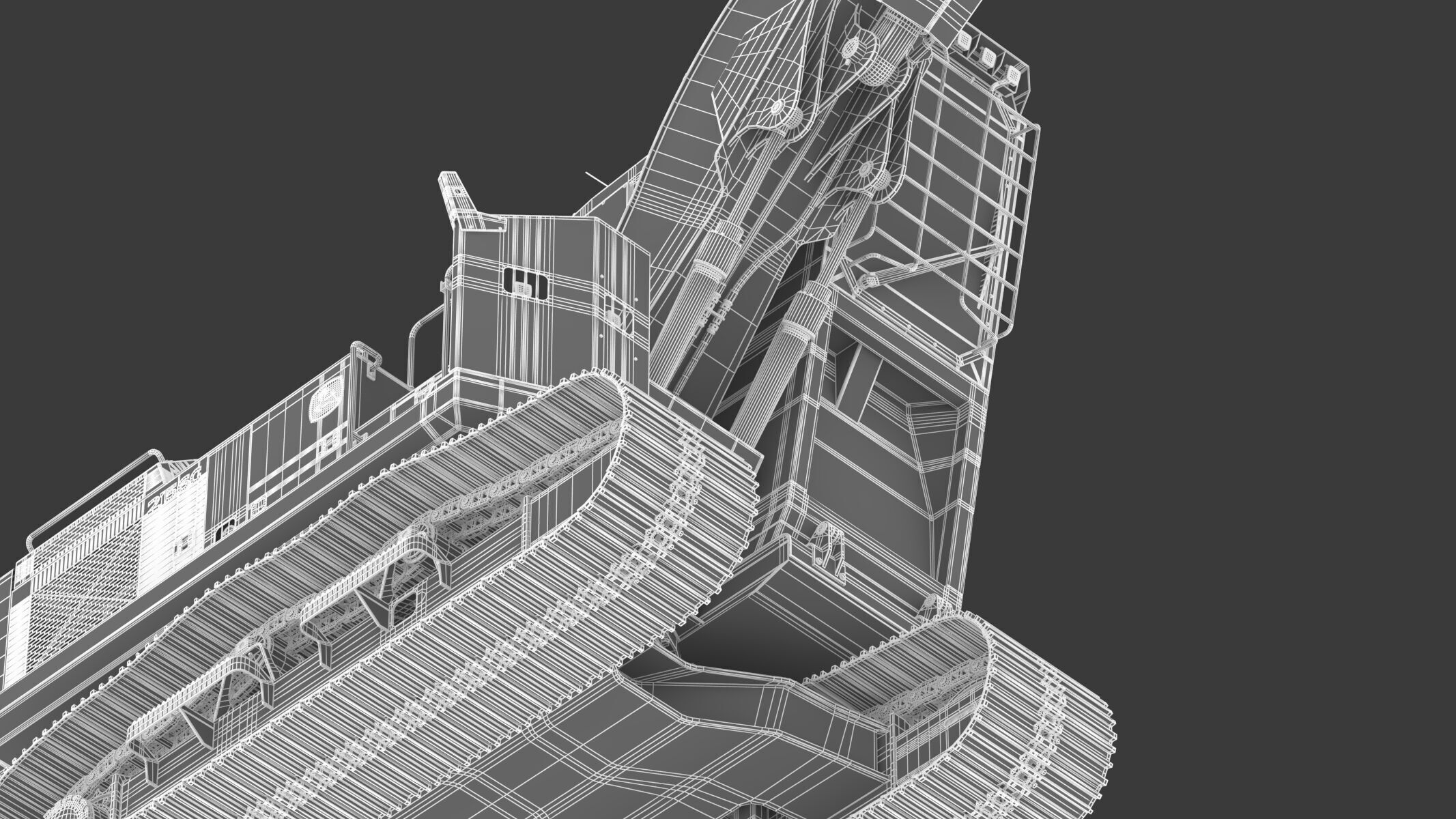 John Deere 2156G Log Loader 2021 3D model_41