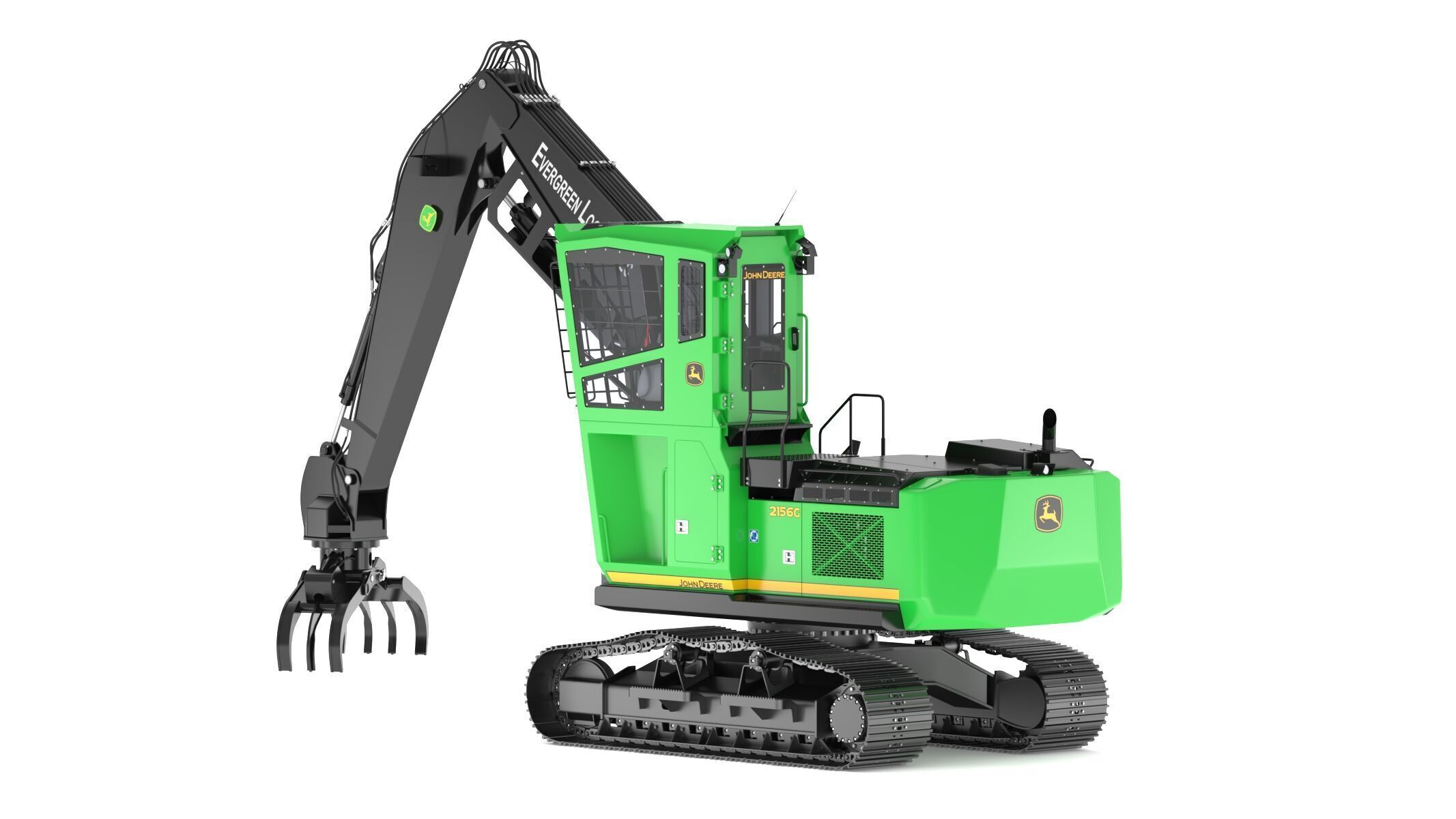 John Deere 2156G Log Loader 2021 3D model_6