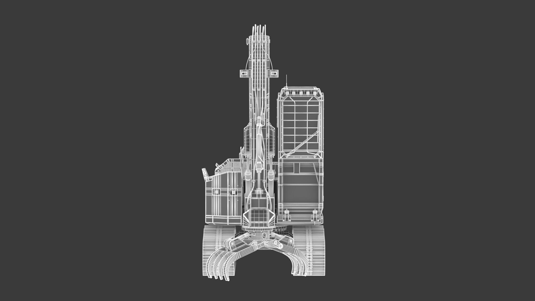John Deere 2156G Log Loader 2021 3D model_23
